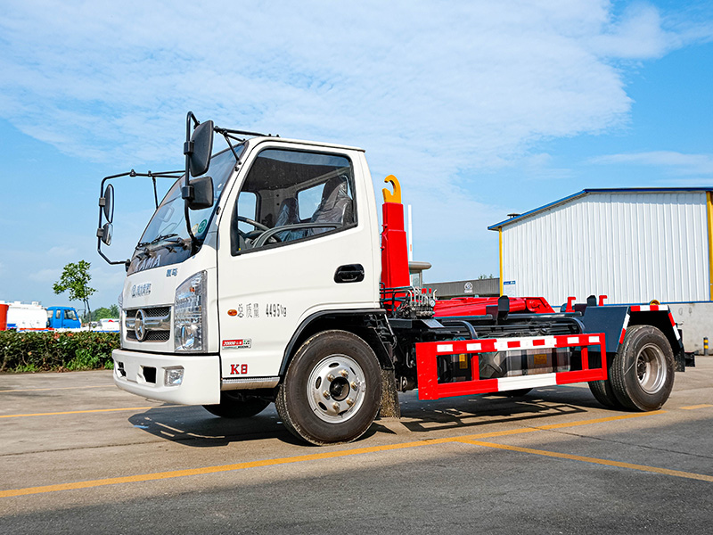 蓝牌凯马建筑勾臂垃圾車(chē)